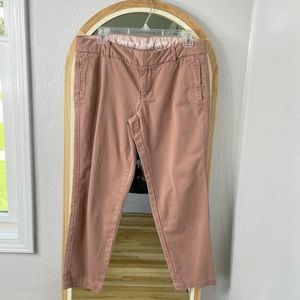 J. Crew city fit broken in scout chino pants